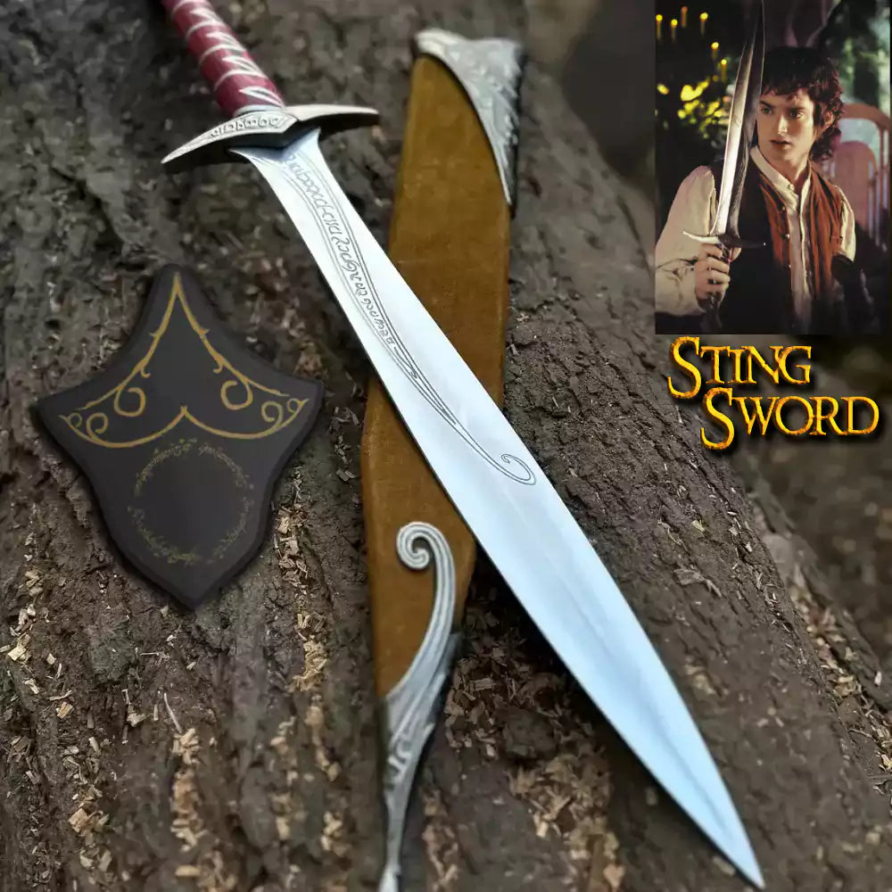 Lord Of The Rings Viking Sting Sword with Scabbard