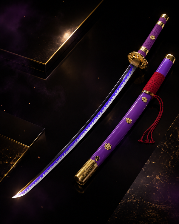 Onyx Oni Katana — Black Blade Edition