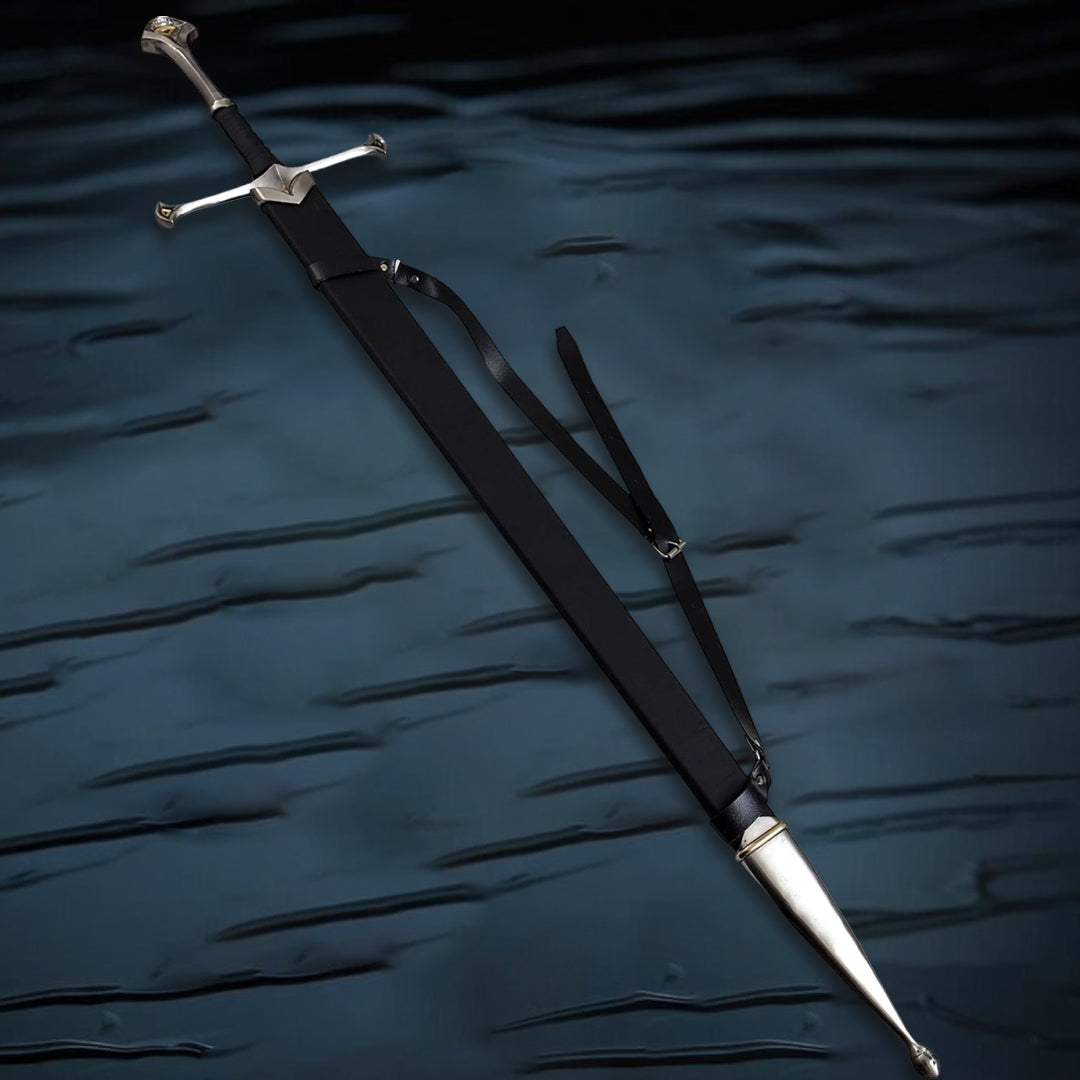 Lord Of The Rings Anduril Narsil Sword with Scabbard